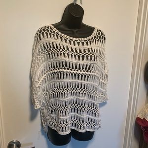 BOHO Crochet Pullover